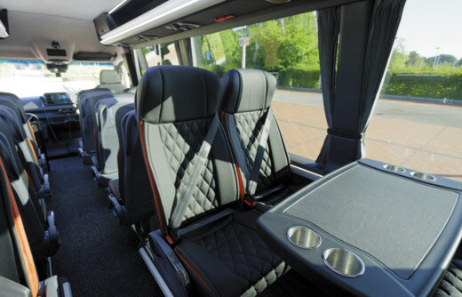 VIP Coaches with tables